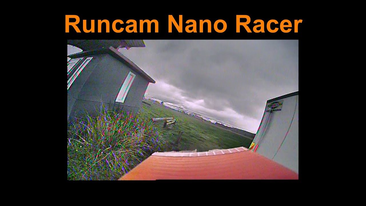 Runcam Racer Nano FPV camera, in the rain