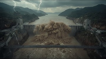 What If the Three Gorges Dam Broke? The Flood That Drowned a Civilization| An AI Disaster Simulation