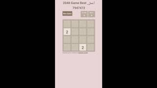 Game 2048   لعبة screenshot 5