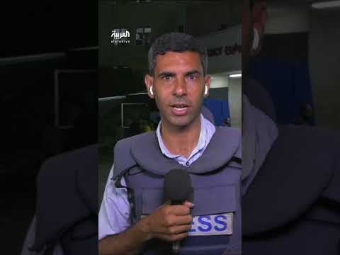 استهداف لطاقم قناة العربية في غزة وإصابة مراسلها