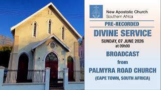 **PRE-RECORDED** - DIVINE SERVICE from PALMYRA ROAD CHURCH (CAPE TOWN, SOUTH AFRICA)