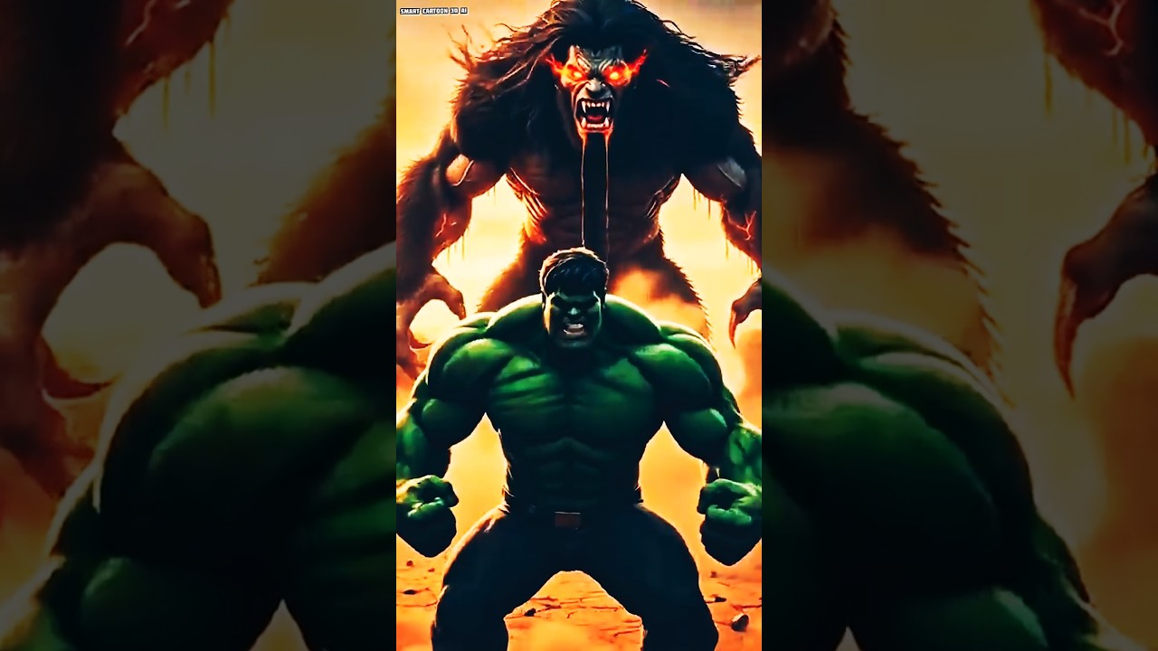 Hulk vs Monster 😱 Border Fight