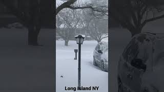 Snow Long Island NY