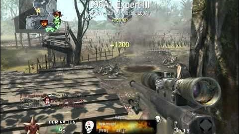 Black Ops: No Scope Double Kill/Quick Scope Drop Shot