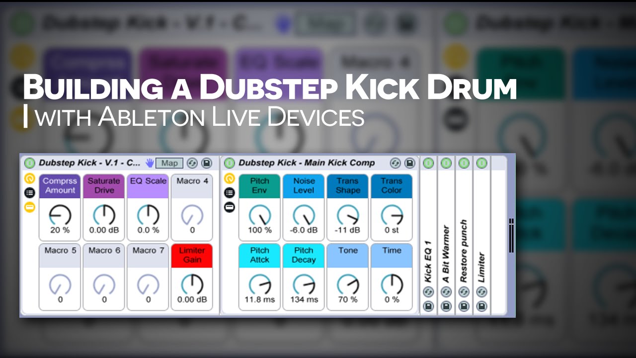 Ableton: Building a Dubstep Kick with Operator - Part 1 - YouTube