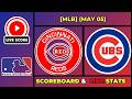 🔴 Cincinnati Reds vs Chicago Cubs | MLB Baseball May 4, 2026 Live SCOREBOARD EN VIVO