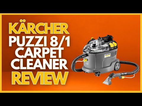 Videorecension av Kärcher Puzzi 8/1: Kärcher Puzzi 8/1 Carpet Cleaner Review