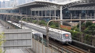 2019/04/13 【上海地下鉄 & 中国鉄道】 特快 T131/T134次 上海駅 | Shanghai Metro & China Railway Express at Shanghai