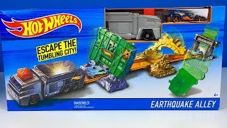 Collection Hot Wheels - Speed Winders Car Crusher Torque Twister Sky-Base Blast & Earthquake