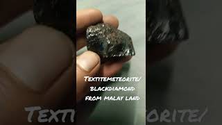 Textitemeteoriteblack Diamond From Malay Land