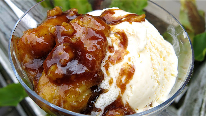 HOW TO MAKE BANANAS FOSTER