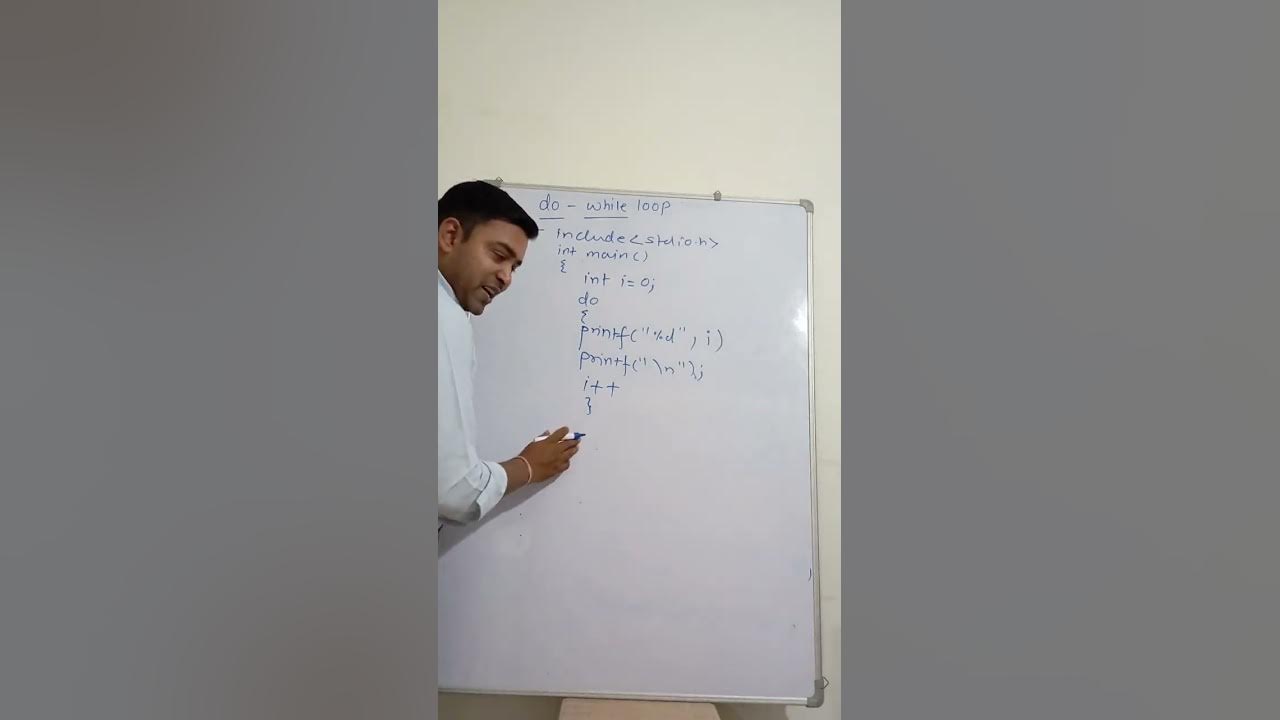 C Programming Control structures loop control do while loop - YouTube