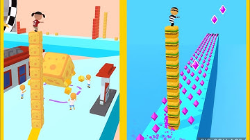 Cube Surfer : All Levels Gameplay - New Update Android, iOS