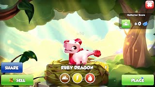 Hatched Ruby Dragon | Dragon Mania Legends | Gameplay Walkthrough