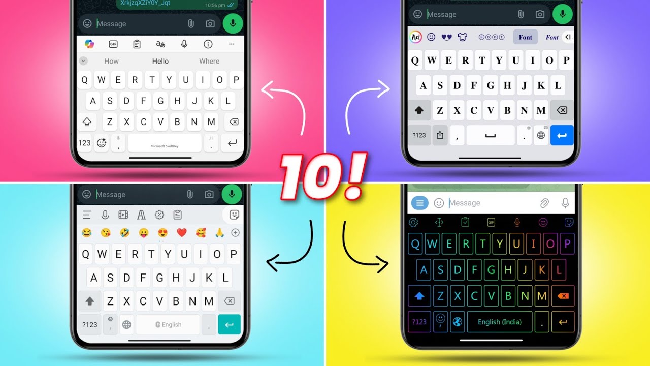 10 MIND BLOWING Keyboard Apps For PRO User! You NEED To Try These!!
