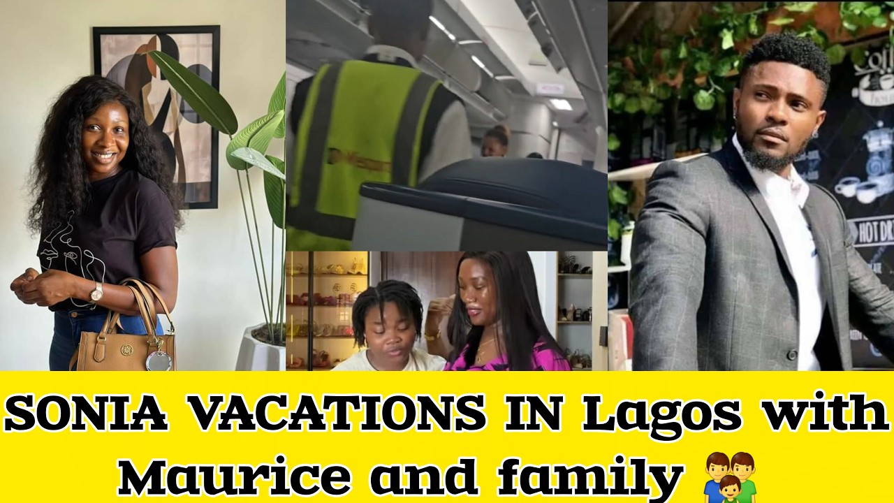 Соня отдыхает в Лагосе с Морисом и его семьей 👨‍👨‍👦 Рут Кадире, вау! #mauricesam #soniauche