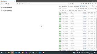 HTTP Request Demo 3: Testing JQuery + Axios HTTP Request.