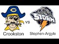 Crookston boys and girls basketball doubleheader vs stephenargyle 21224