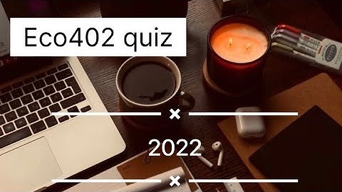 Eco402 quiz 2 #vu #solution #new #viral #quiz #eco402 #2022