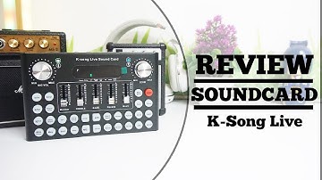 REVIEW Soundcard F007 K Song Live Soundcard Mirip Soundcard F8