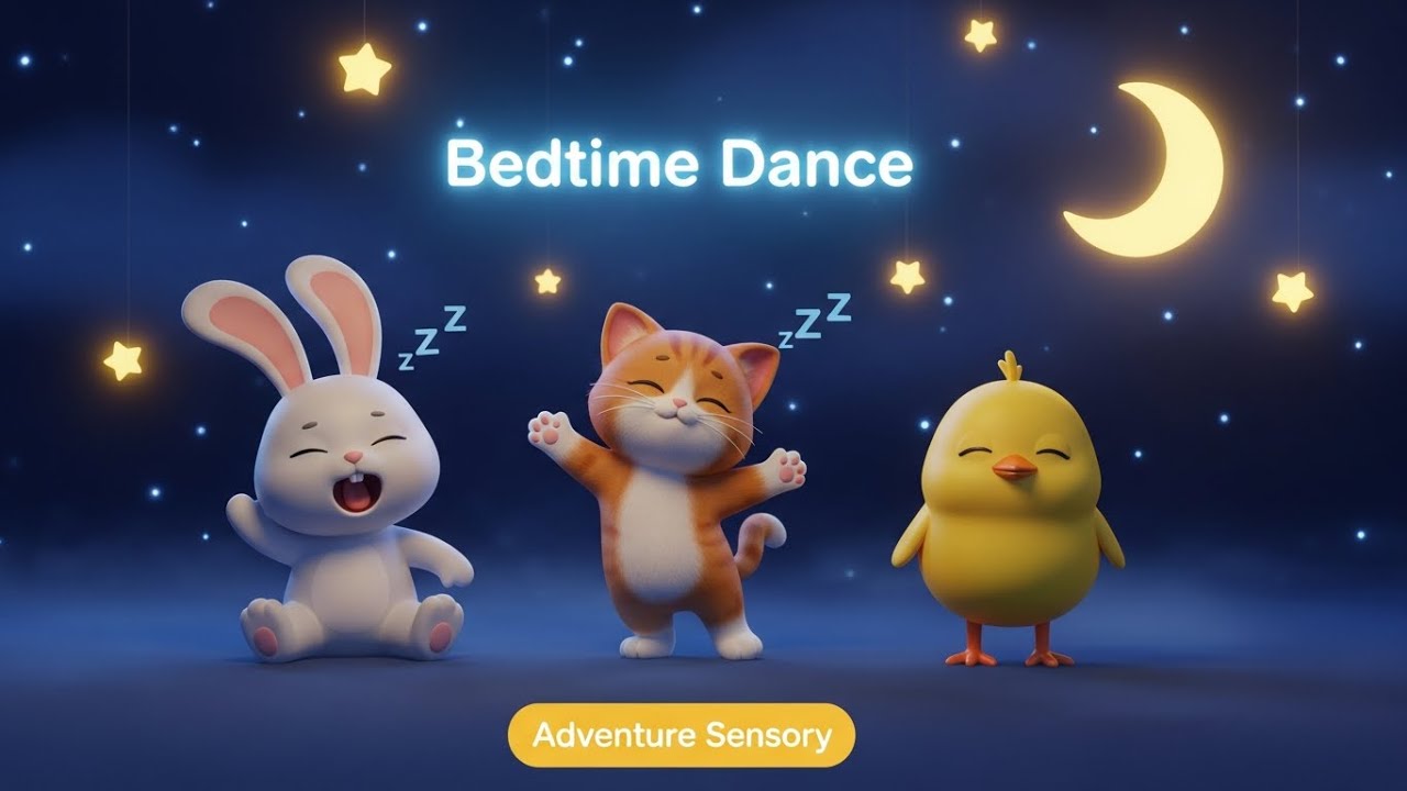 Adventure Sensory – Bunny Hop, Kitty Groove & Baby Chick Moves!
