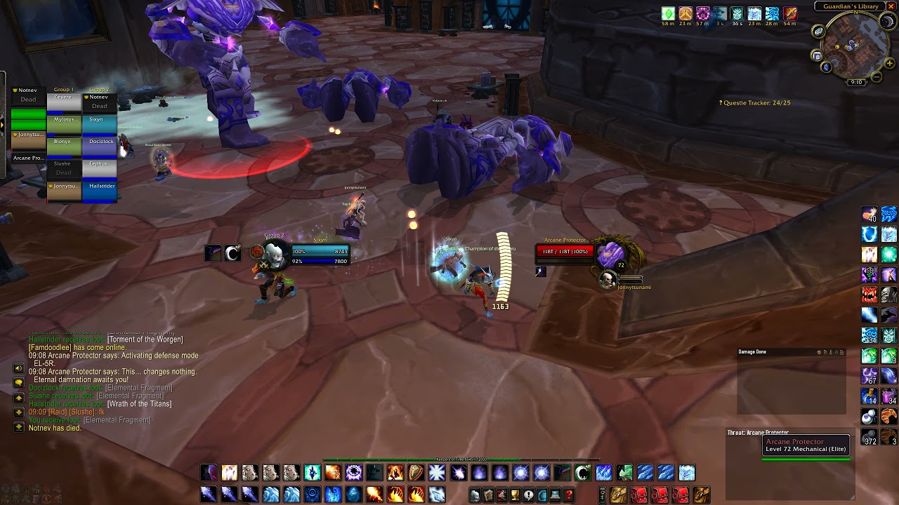 TBC Classic - Karazhan Jump Skip (model execution)