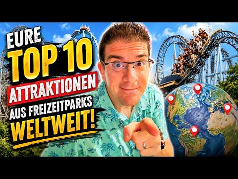 YOUR Top 10 Theme Park Attractions Worldwide! - I really didn't see that coming 😱