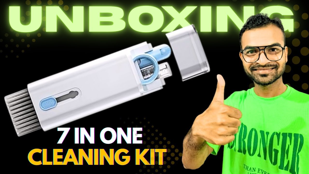 Unboxing of 7 in 1 Multi-Functional Cleaning Kit from Amazon | Best Under ₹350/- ⚡