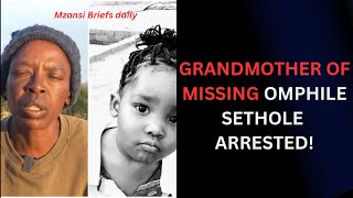 Breaking News updates: Grandparents Arrested in missing Omphile Sethole Case | Limpopo