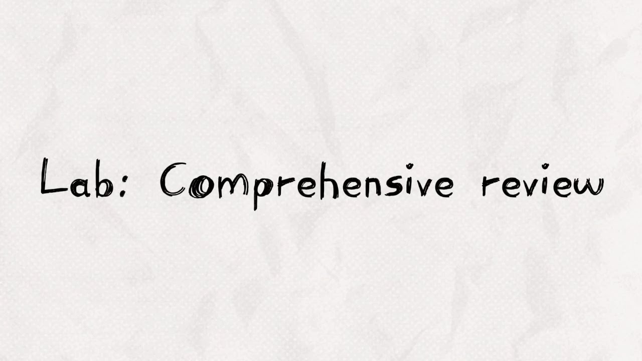 Cloud Computing •||• Lab : Comprehensive Review - YouTube
