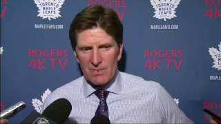 Details Maple Leafs Post-Game: Mike Babcock - December 23, 2016 News