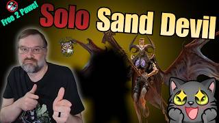 F2P Solo Sand Devil: Free Champ Owns This End Game Dungeon - Raid Shadow Legends