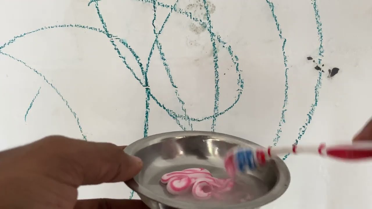 Removing Pastel Crayon Marks from Home Wall Quickly