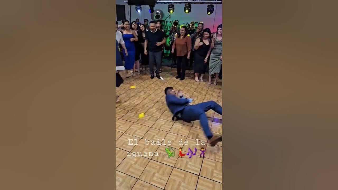 La iguana #dinastya #angelito #chinelos party #iguana #baile #banda #tradition #culture #fyp #shorts