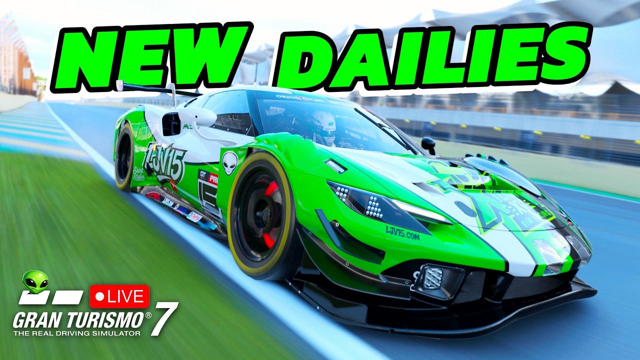 👽LIVE | GRAN TURISMO 7 | Dailies RESET..Thank F...😅 | NEW GT7 Daily Races
