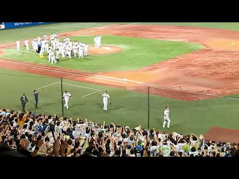 内川、坂口、嶋選手の引退セレモニー神宮1周【ただの趣味】