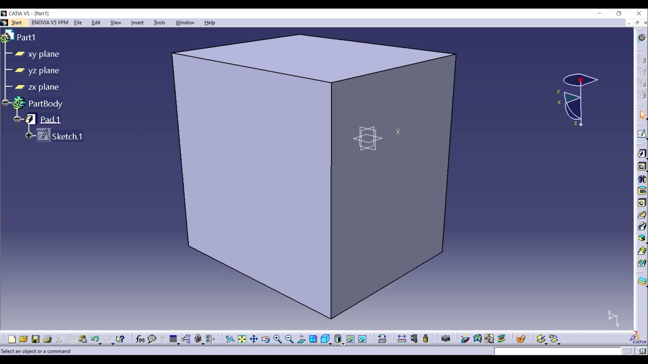 その他ノートPC本体 Cad Catia Designing a cube in Catia V5 | Basic tutorial | Catia V5 CAD