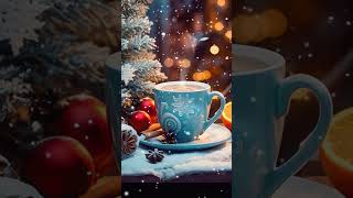 Relaxing Christmas Jazz Music in Cozy Christmas Ambience #shorts #relaxing