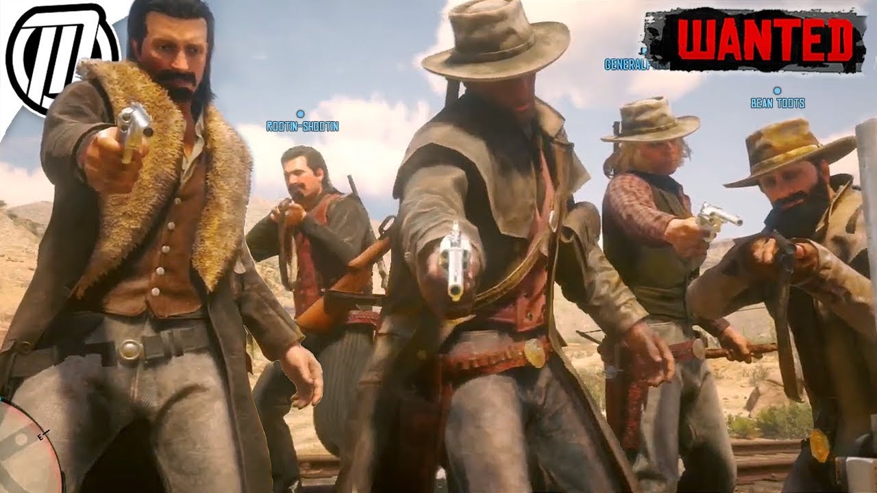 Red Dead Online POSSE HUNTING! FreeRoam Gameplay YouTube