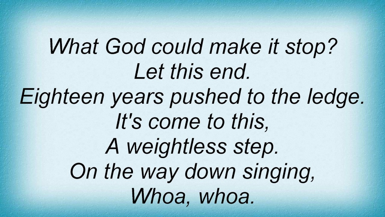 Rise Against Make It Stop (September's Children) Lyrics YouTube