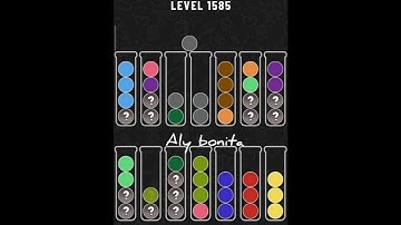 ball sort puzzle level 1585