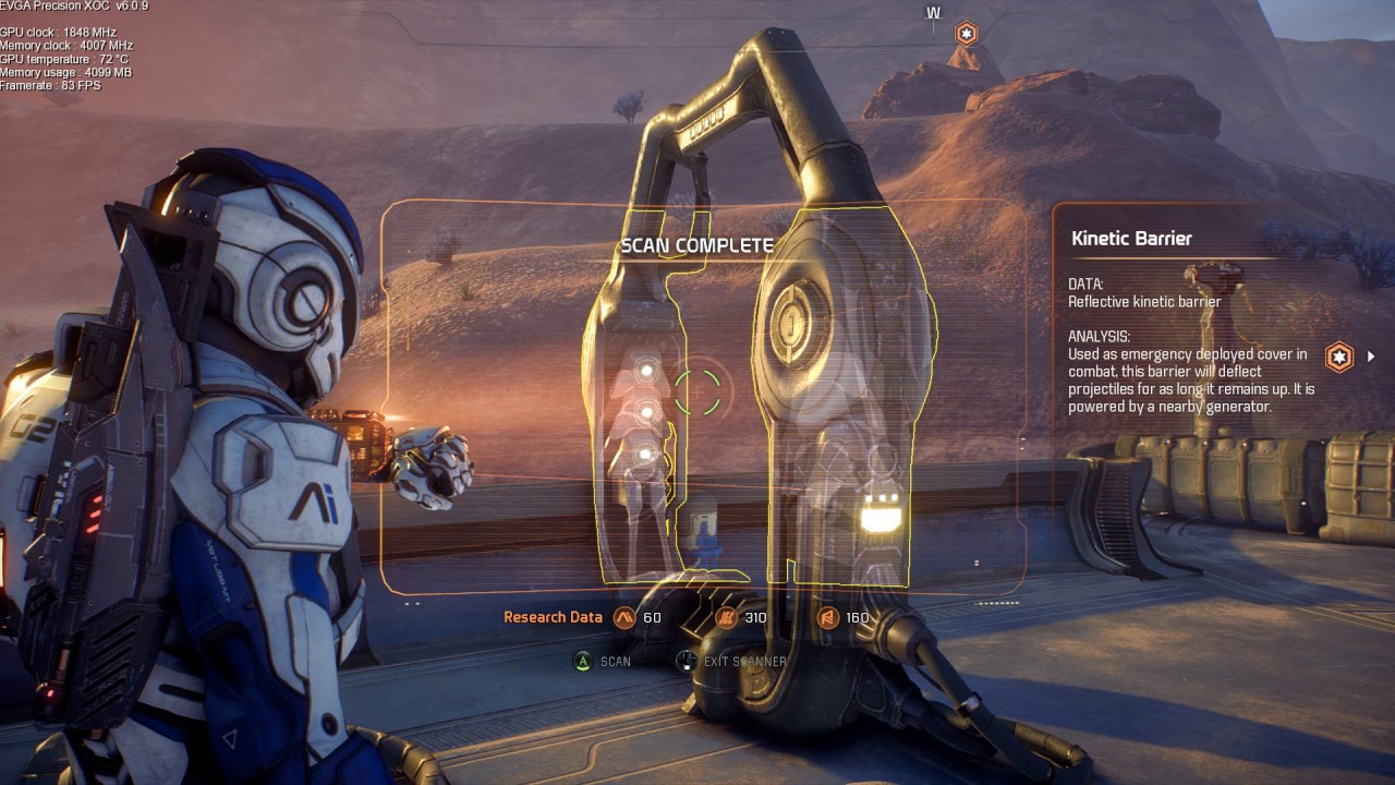 GTX 1070 - Mass Effect Andromeda - PC Gameplay - Max Settings 1080p 60fps