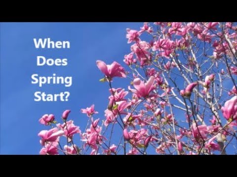 When Does Spring Start?
