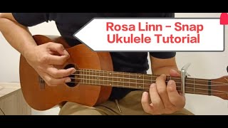 Rosa Linn - Snap - Ukulele Tutorial | Chords | Lyrics