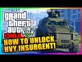 GTA 5 Heists DLC &quot;HVY INSURGENT&quot; - How To Unlock HVY Insurgent Gameplay! (GTA V Heists Gameplay)