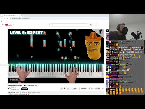 Forsen Reacts to Gegagedigedagedago | EASY to EXPERT but...