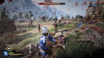 Chivalry 2 - Team Objective Footman Gameplay - 4K No Commentary [36]