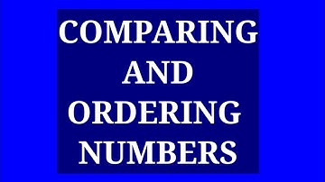 COMPARING AND ORDERING NUMBERS |Maths for kids | Grade 4 | #class4 #maths