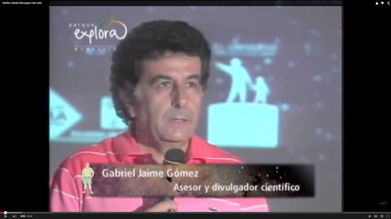 Galileo Galilei: mensajero del cielo | Ciencia en Bicicleta | Parque Explora