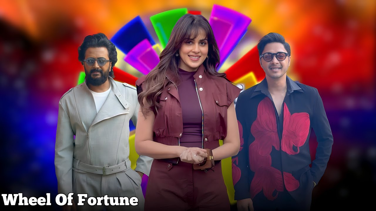 Wheel Of Fortune | Shreyas Talpade, Riteish Deshmukh, Genelia Deshmukh | Bollywood Society